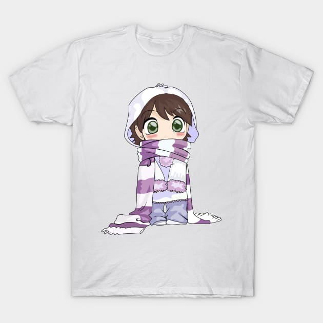 Kawaii Girl T-Shirt by  Colorful&Goldie